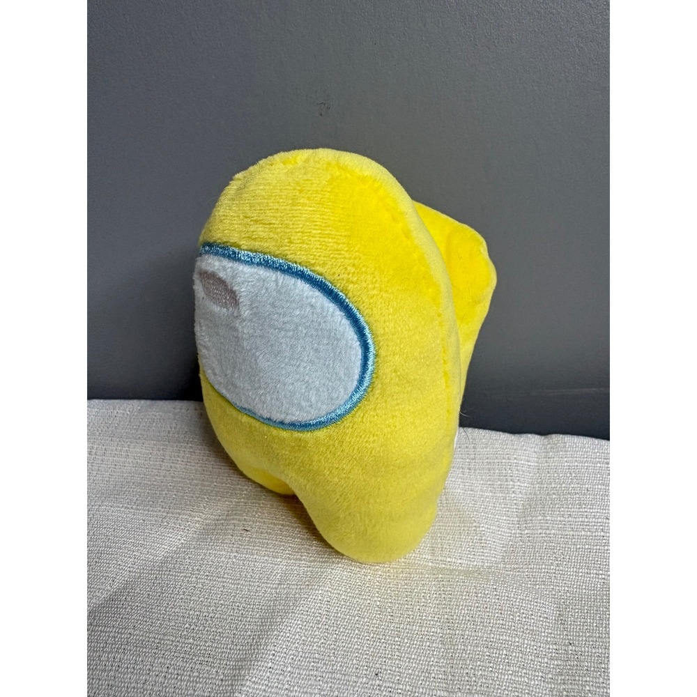 Among Us Yellow Crewmate Plush Toy Small Stuffed Animal Gaming Collectible